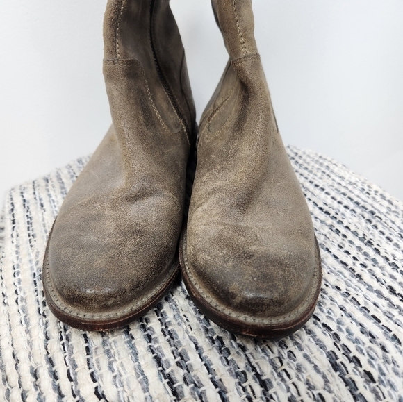 Frye Shirly Over The Knees Boots Suede Leather Womens Size 6 - Picture 3 of 9